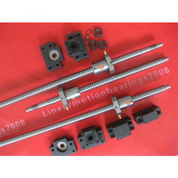 3 L521949/L521910D   ballscrews lead screws RM1605-240/500/800mm-C7+ 3 BK12 BF12 bearing mounts Lubrication Solutions #1 image